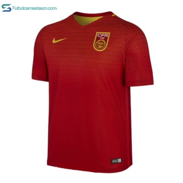 Camiseta China 1ª 2017